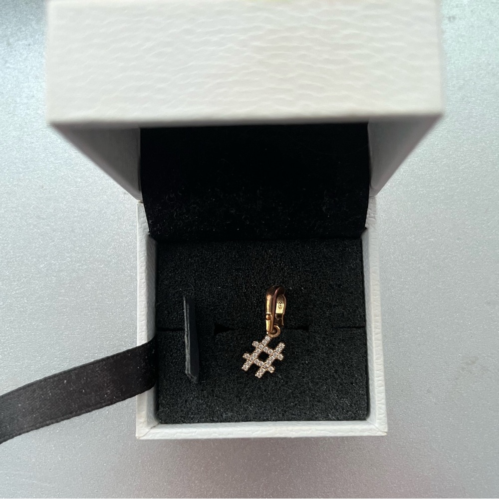 Micheal Kors Charm Bracelet Hastag Pendant